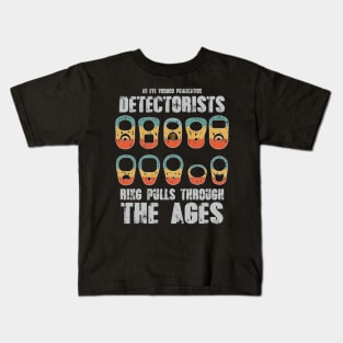 Detectorists Ring Pulls Through The Ages Speckle Edition by Eye Voodoo Kids T-Shirt